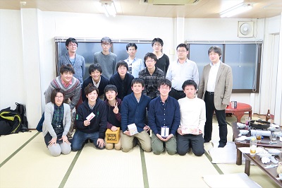 Farewell party for graduated students (2015.02.18)